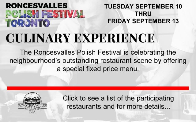 Culinary Experience Poster