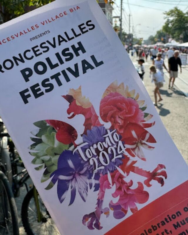 A heartfelt THANK YOU to everyone who helped bring the magic of the Roncesvalles Polish Festival to life this year! 🇨🇦🇵🇱🙏 
 
1️⃣ Roncesvalles Village BIA (@roncesvillage) Board of Management and the Roncesvalles Polish Festival Committee—your months of dedication and hard work made this year's festival truly unforgettable! 
 
2️⃣ To our wonderful Roncesvalles Village BIA Members and Community, thank you for opening your doors and hearts, creating a welcoming atmosphere for all to enjoy. 
 
3️⃣ A huge shoutout to Hypitch (@hypitch) for expertly orchestrating the festival as our event management team. Your efforts made everything run seamlessly! 
 
4️⃣ We couldn't have done it without our incredible sponsors, whose generous support and involvement ensured this festival's success. 
 
5️⃣ To all the talented performers—your amazing shows filled the streets with joy and energy. You truly brought the festival to life! 
 
6️⃣ And finally, to everyone who came out, thank you for sharing this special weekend with us. It's your presence that makes the Roncesvalles Polish Festival such a magical and cherished event year after year! ❤️ 
 
We can't wait to see you all again next year! Get ready for #RoncesPolishFest2025! 
 
 
 
 
 
 
.....⁠ 
The Roncesvalles Polish Festival is funded and managed by the Roncesvalles Village BIA. For more information on the festival and how to participate, visit www.polishfestival.ca 
 
#roncesvallesvillage #roncesvillage #roncyrocks #roncesvallespolishfestival #torontofestivals #torontofestival #roncesvallespolishfestival2024 #toronto #roncypolishfest